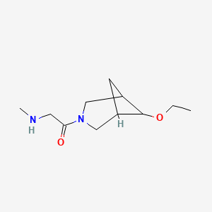 1-(6-Ethoxy-3-azabicyclo[3.1.1]heptan-3-yl)-2-(methylamino)ethan-1-one