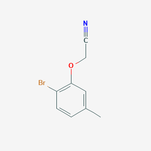 2-(2-Bromo-5-methylphenoxy)acetonitrile