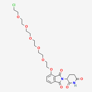 Thalidomide-O-PEG5-C2-Cl