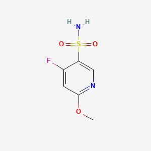 4-Fluoro-6-methoxypyridine-3-sulfonamide