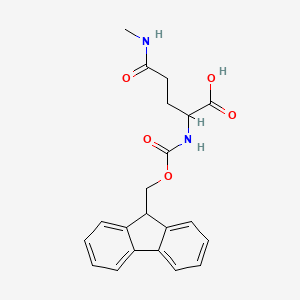 2-(9H-fluoren-9-ylmethoxycarbonylamino)-5-(methylamino)-5-oxopentanoic acid