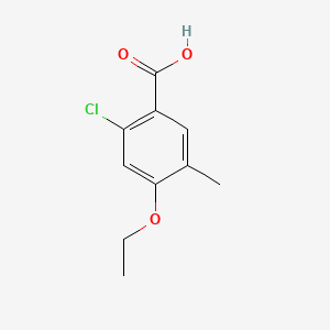 2-Chloro-4-ethoxy-5-methylbenzoic acid