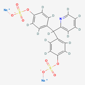 molecular formula C18H13NNa2O8S2 B14771584 Picosulfate-d13 Sodium 