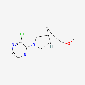 3-(3-Chloropyrazin-2-yl)-6-methoxy-3-azabicyclo[3.1.1]heptane
