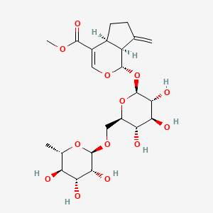 molecular formula C23H34O13 B14771745 Jioglutoside B 