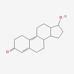 (1S,3aS,3bS)-1-hydroxy-1H,2H,3H,3aH,3bH,4H,5H,7H,8H,9H,10H,11H,11aH-cyclopenta[a]phenanthren-7-one