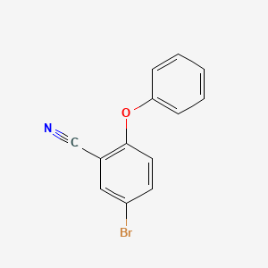 molecular formula C13H8BrNO B14771834 5-Bromo-2-phenoxybenzonitrile 