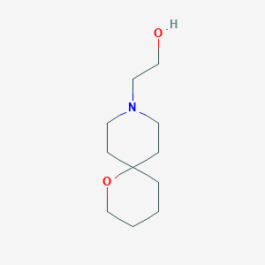 2-(1-Oxa-9-azaspiro[5.5]undecan-9-yl)ethan-1-ol