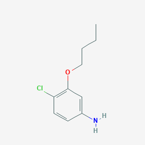 molecular formula C10H14ClNO B14771876 3-Butoxy-4-chloroaniline 