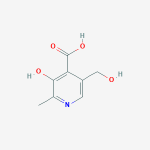 molecular formula C8H9NO4 B147719 4-吡哆醇酸 CAS No. 82-82-6