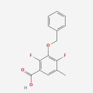 3-(Benzyloxy)-2,4-difluoro-5-methylbenzoic acid