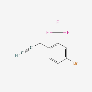 4-Bromo-1-(prop-2-yn-1-yl)-2-(trifluoromethyl)benzene