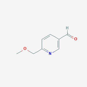 6-(Methoxymethyl)nicotinaldehyde