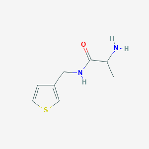 2-amino-N-(thiophen-3-ylmethyl)propanamide