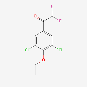 1-(3,5-Dichloro-4-ethoxyphenyl)-2,2-difluoroethanone