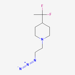 molecular formula C9H16F2N4 B1477209 1-(2-Azidoethyl)-4-(1,1-difluoroethyl)piperidine CAS No. 2097995-83-8