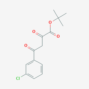 tert-Butyl 4-(3-chlorophenyl)-2,4-dioxobutanoate