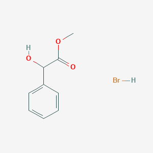 Methyl 2-hydroxy-2-phenylacetate hydrobromide