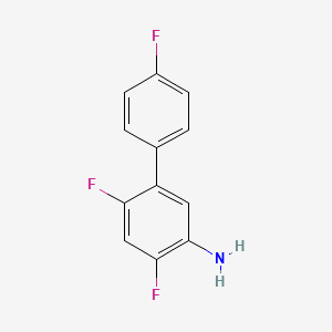 4,4',6-Trifluorobiphenyl-3-amine