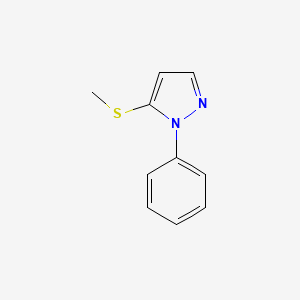 5-(methylthio)-1-phenyl-1H-pyrazole