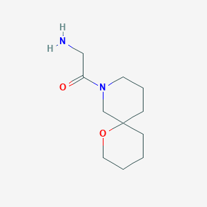 2-Amino-1-(1-oxa-8-azaspiro[5.5]undecan-8-yl)ethan-1-one