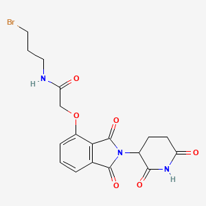 Thalidomide-O-acetamido-C3-Br