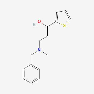 3-(Benzyl(methyl)amino)-1-(thiophen-2-yl)propan-1-ol