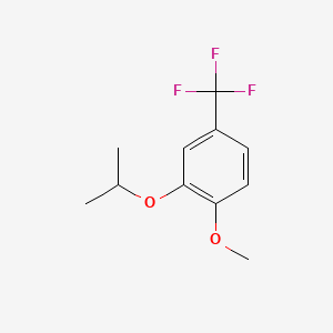 2-Isopropoxy-1-methoxy-4-(trifluoromethyl)benzene