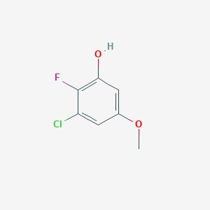 3-Chloro-2-fluoro-5-methoxyphenol