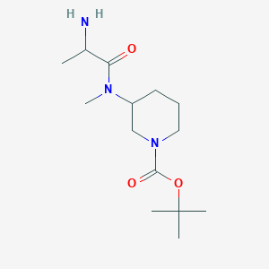 Tert-butyl 3-[2-aminopropanoyl(methyl)amino]piperidine-1-carboxylate