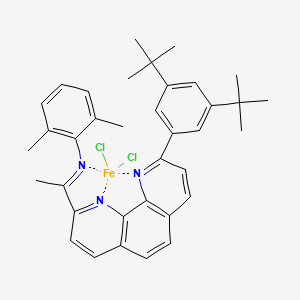 Iron, [N-[1-[9-[3,5-bis(1,1-dimethylethyl)phenyl]-1,10-phenanthrolin-2-yl-kappaN1,kappaN10]ethylidene]-2,6-dimethylbenzenamine-kappaN]dichloro-