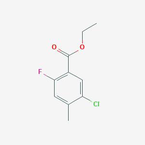 Ethyl 5-chloro-2-fluoro-4-methylbenzoate