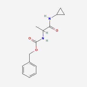 (1S)-1-(Cbz-amino)-1-(cyclopropylcarbamoyl)ethane