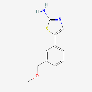 5-(3-(Methoxymethyl)phenyl)thiazol-2-amine