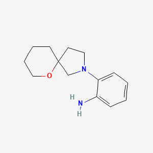 2-(6-Oxa-2-azaspiro[4.5]decan-2-yl)aniline