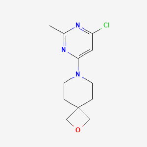 7-(6-Chloro-2-methylpyrimidin-4-yl)-2-oxa-7-azaspiro[3.5]nonane