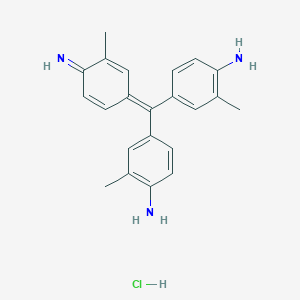 molecular formula C22H24ClN3 B147725 碱性紫 2 CAS No. 3248-91-7