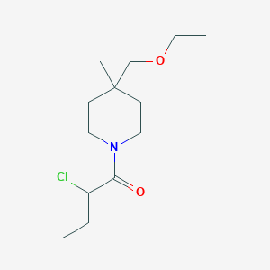 2-Chloro-1-(4-(ethoxymethyl)-4-methylpiperidin-1-yl)butan-1-one