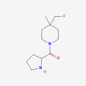 4-(Fluoromethyl)-4-methyl-1-prolylpiperidine