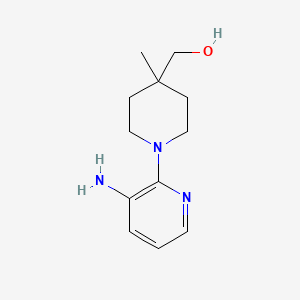 molecular formula C12H19N3O B1477314 (1-(3-Aminopyridin-2-yl)-4-methylpiperidin-4-yl)methanol CAS No. 2003792-77-4