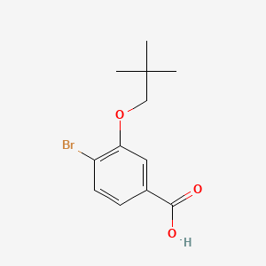 4-Bromo-3-(neopentyloxy)benzoic acid