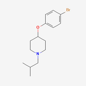 4-(4-Bromophenoxy)-1-isobutylpiperidine