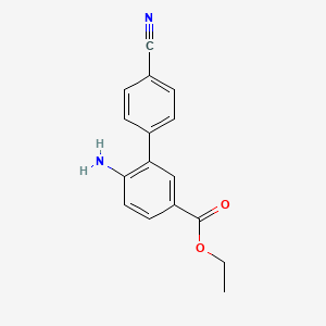 Ethyl 6-amino-4'-cyano-[1,1'-biphenyl]-3-carboxylate