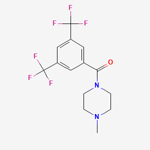 (3,5-Bis(trifluoromethyl)phenyl)(4-methylpiperazin-1-yl)methanone