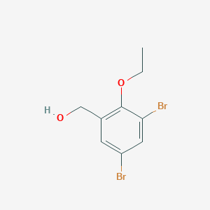 (3,5-Dibromo-2-ethoxyphenyl)methanol