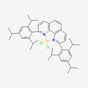 Iron, [2,9-bis[2,4,6-tris(1-methylethyl)phenyl]-1,10-phenanthroline-kappaN1,kappaN10]dichloro-, (T-4)-