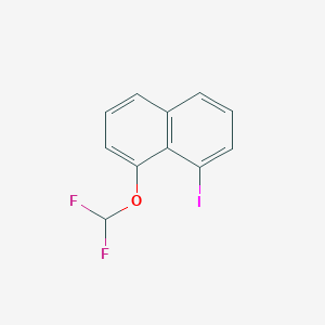 1-(Difluoromethoxy)-8-iodonaphthalene