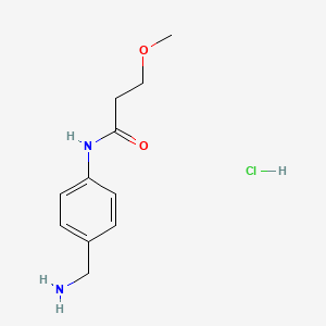 N-(4-Aminomethyl-phenyl)-3-methoxy-propionamide hydrochloride