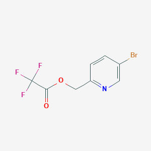 (5-Bromopyridin-2-yl)methyl 2,2,2-trifluoroacetate