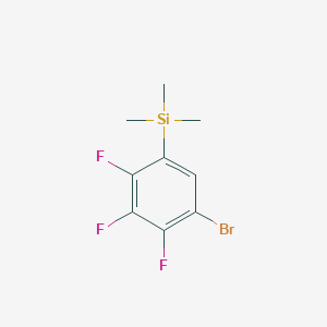 (5-Bromo-2,3,4-trifluorophenyl)trimethylsilane